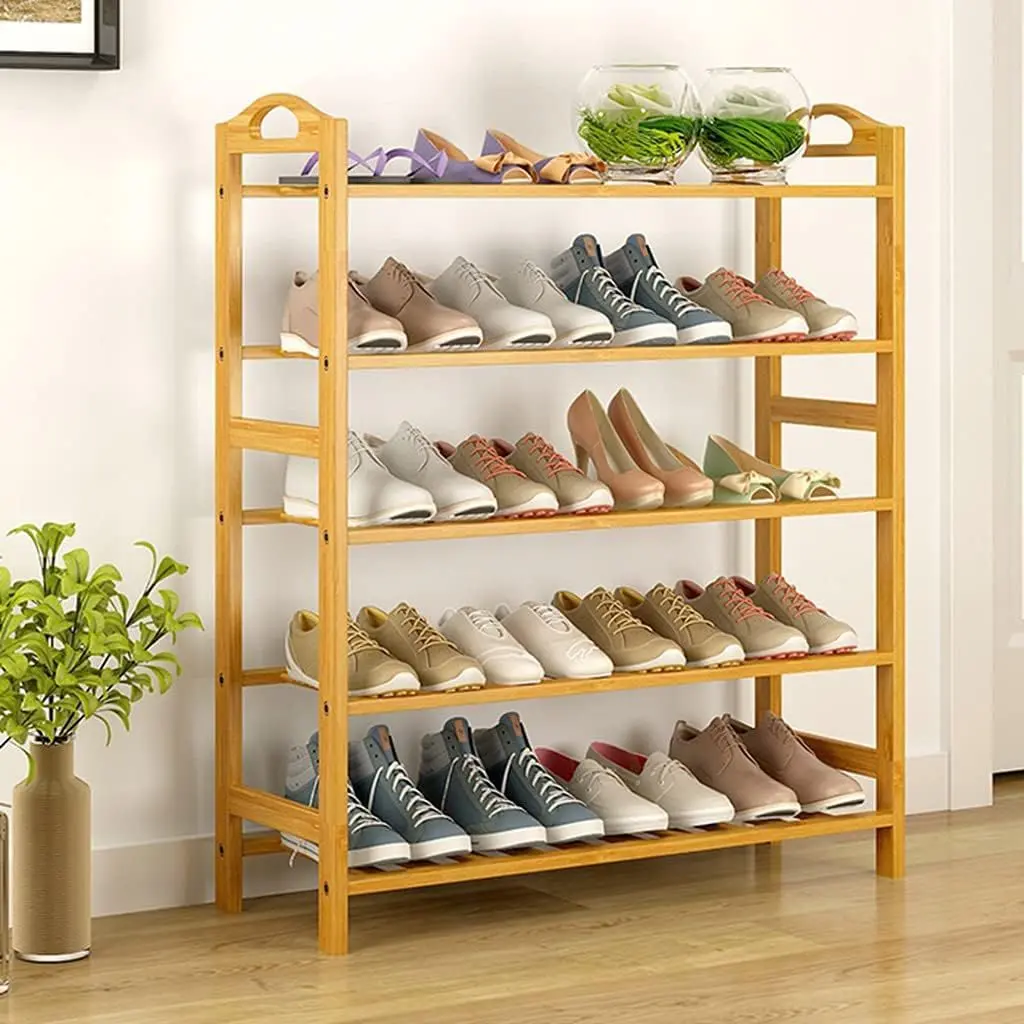 étagère de rangement de chaussures 5 niveaux
