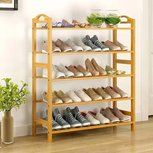 étagère de rangement de chaussures 5 niveaux